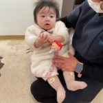 産後骨盤矯正、産後のケアで託児をご利用頂きました。